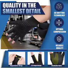 HandEase™ Fingerless Compression Gloves for Joint Pain Relief