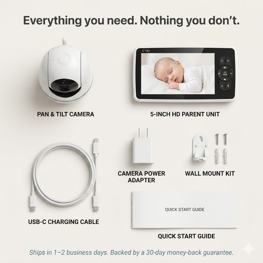 Nestra™ Halo Baby Monitor