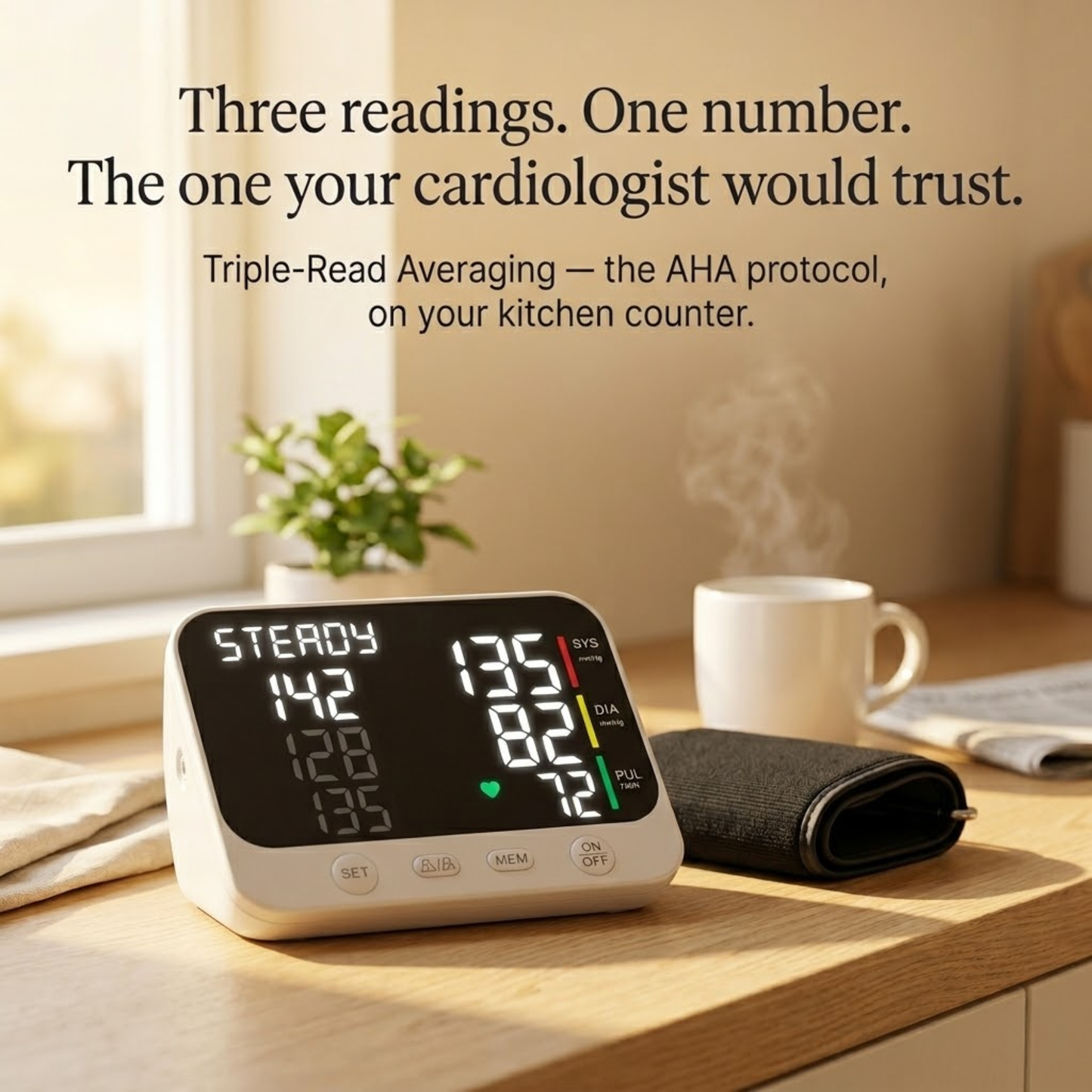 STEADY™ Blood Pressure Machine