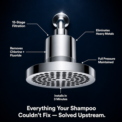 Clariva™ Hard Water Shower Filter