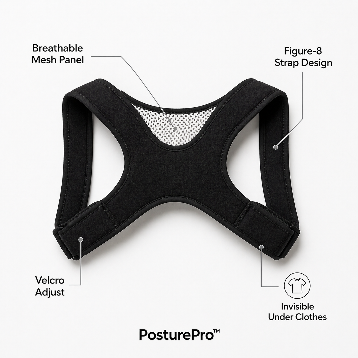 PosturePro™ Back Brace