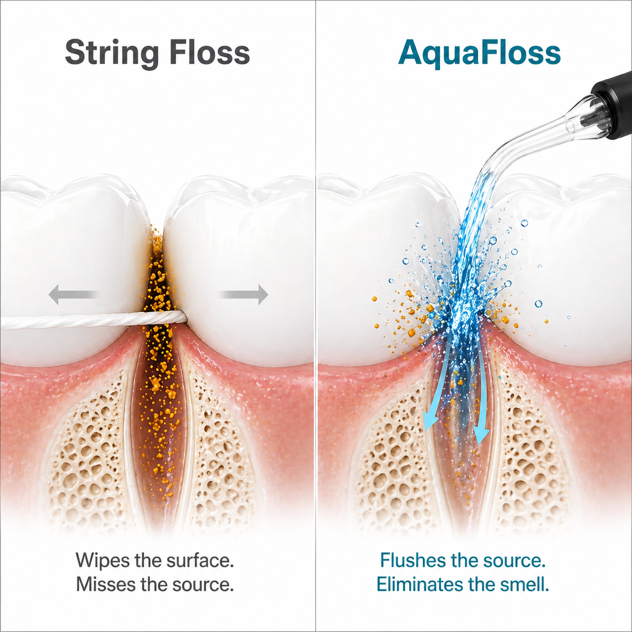 AquaFloss™ Cordless Water Flosser
