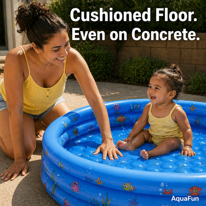 AquaFun™ Inflatable Kiddie Pool