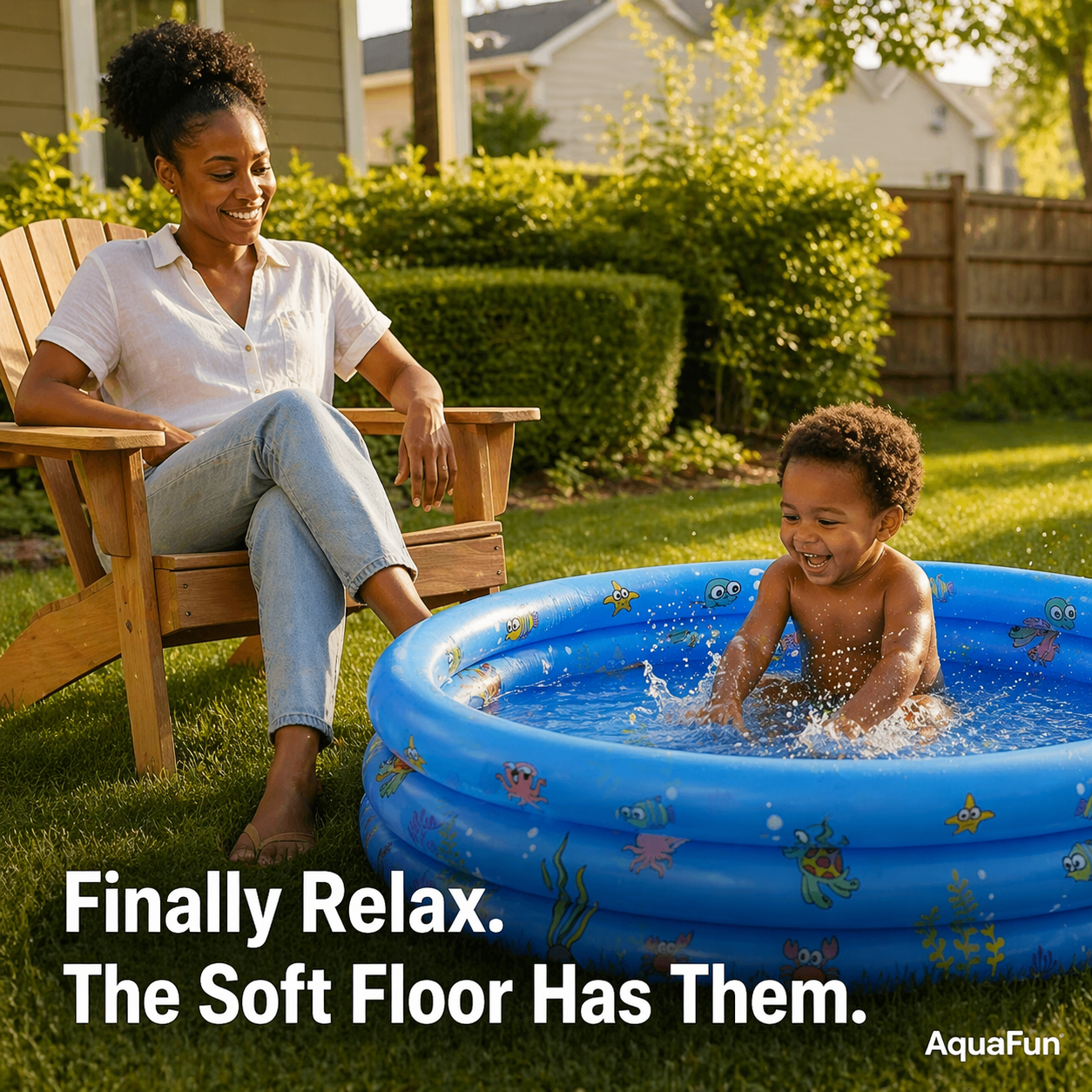 AquaFun™ Inflatable Kiddie Pool
