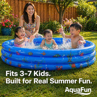 AquaFun™ Inflatable Kiddie Pool