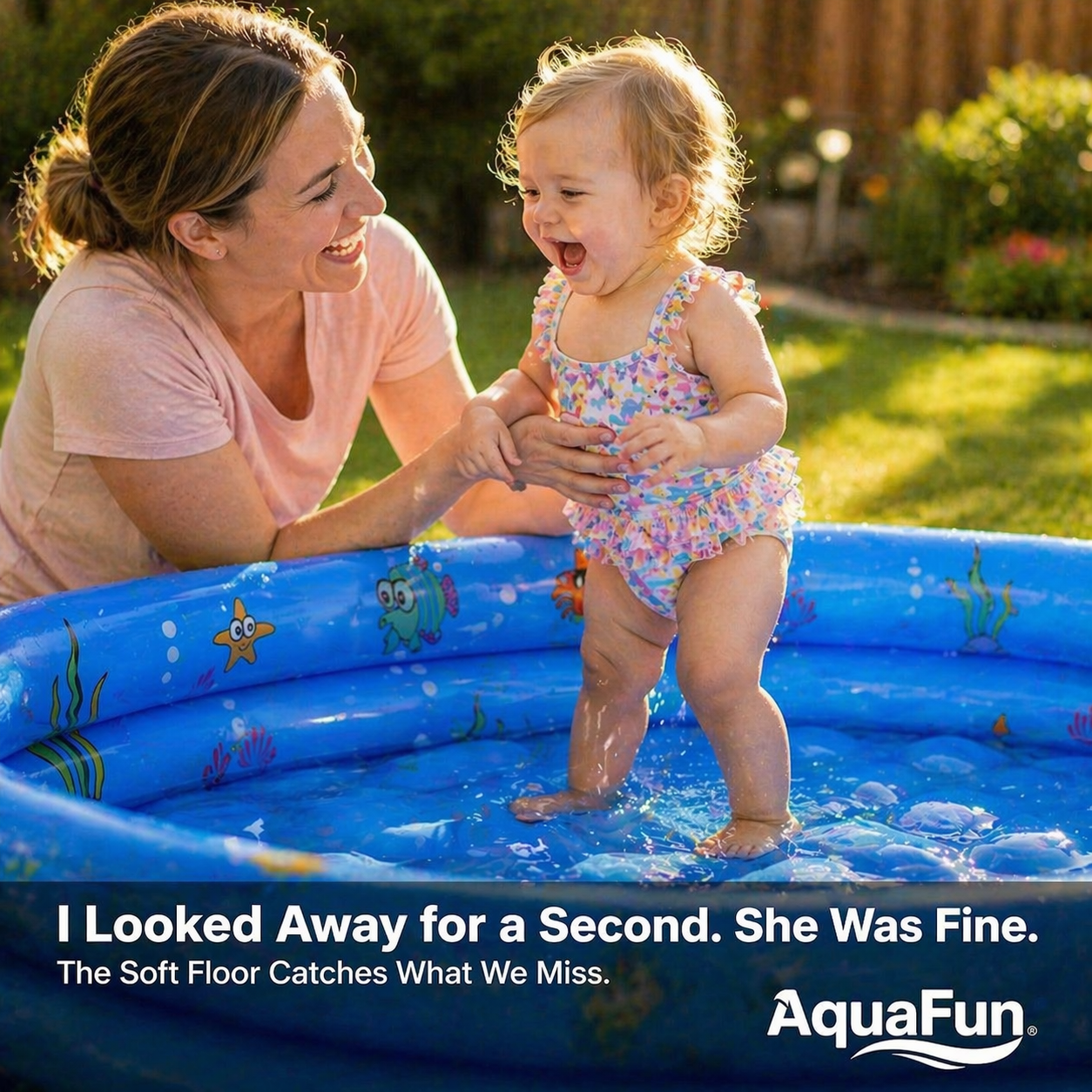 AquaFun™ Inflatable Kiddie Pool
