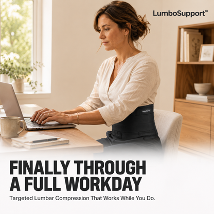 LumboSupport™ Lower Back Brace for Posture