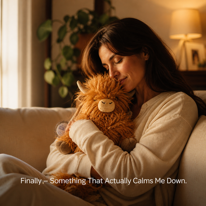 CuddleCalm™ Weighted Plush Stuffed Animal