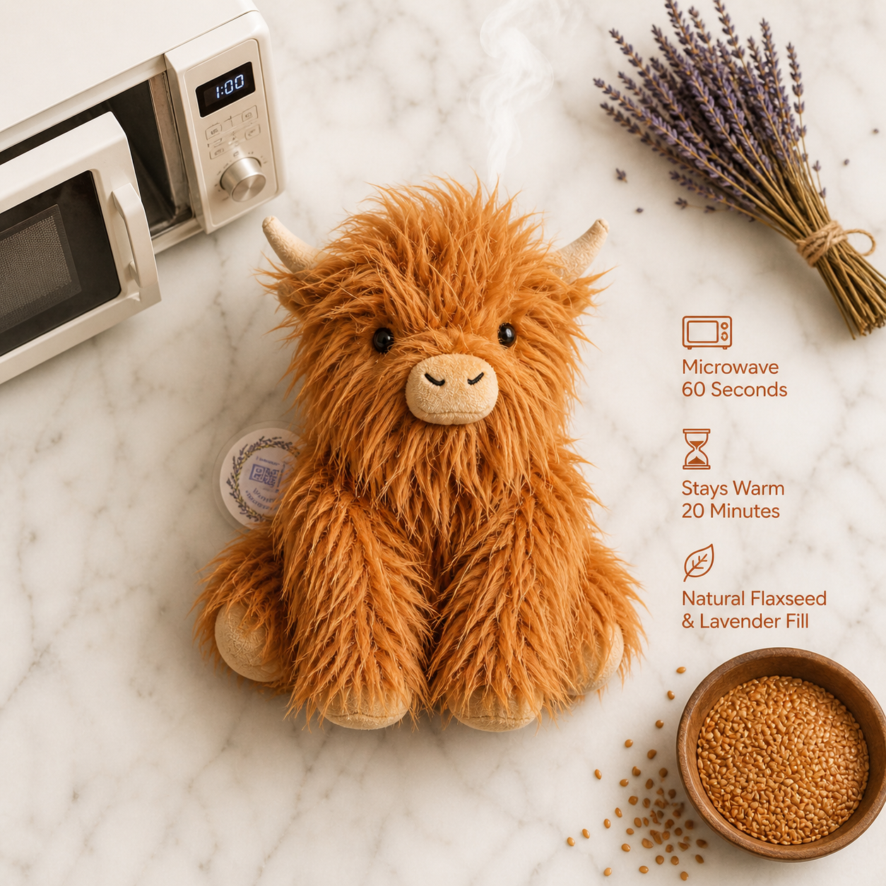 CuddleCalm™ Weighted Plush Stuffed Animal