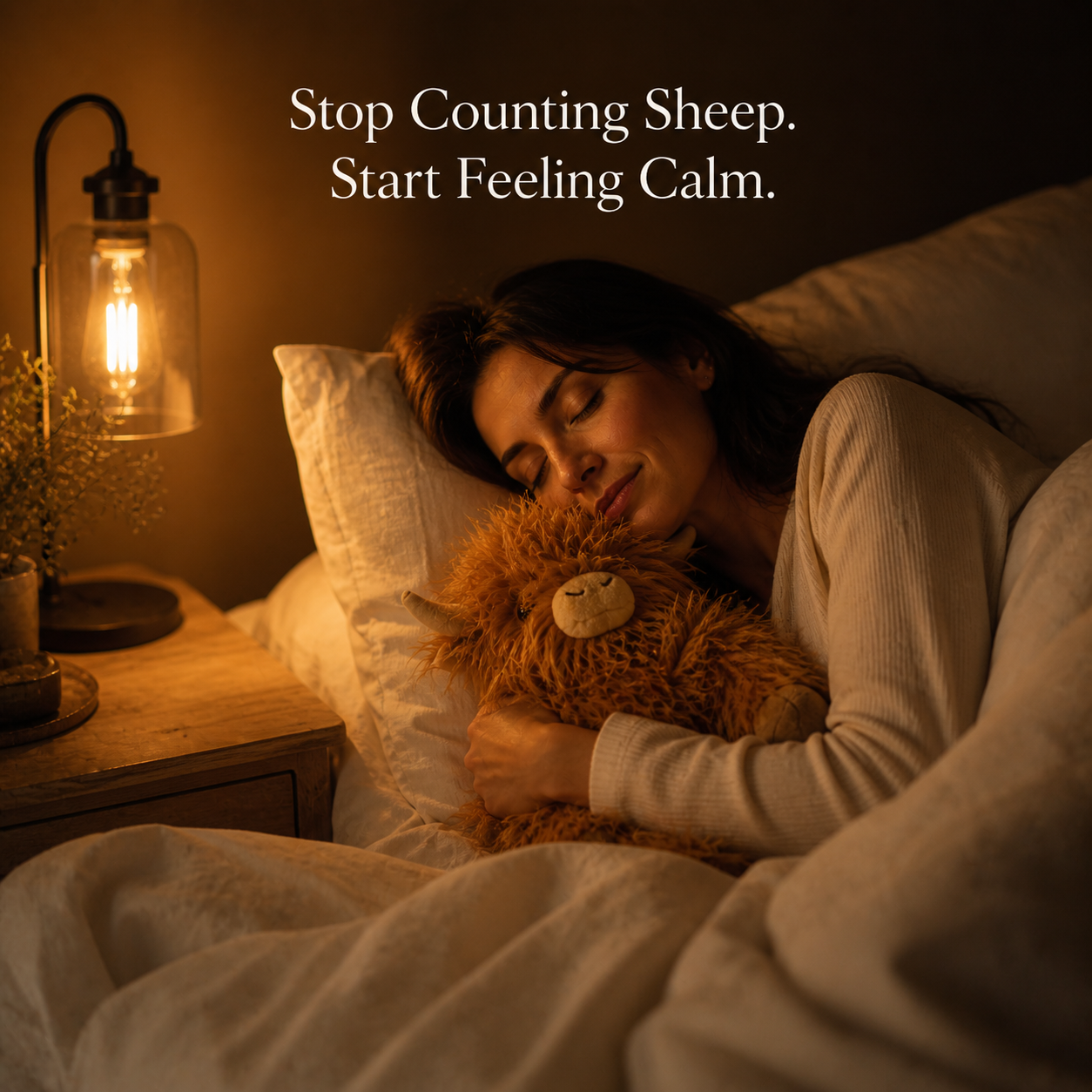 CuddleCalm™ Weighted Plush Stuffed Animal
