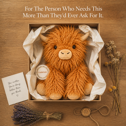 CuddleCalm™ Weighted Plush Stuffed Animal
