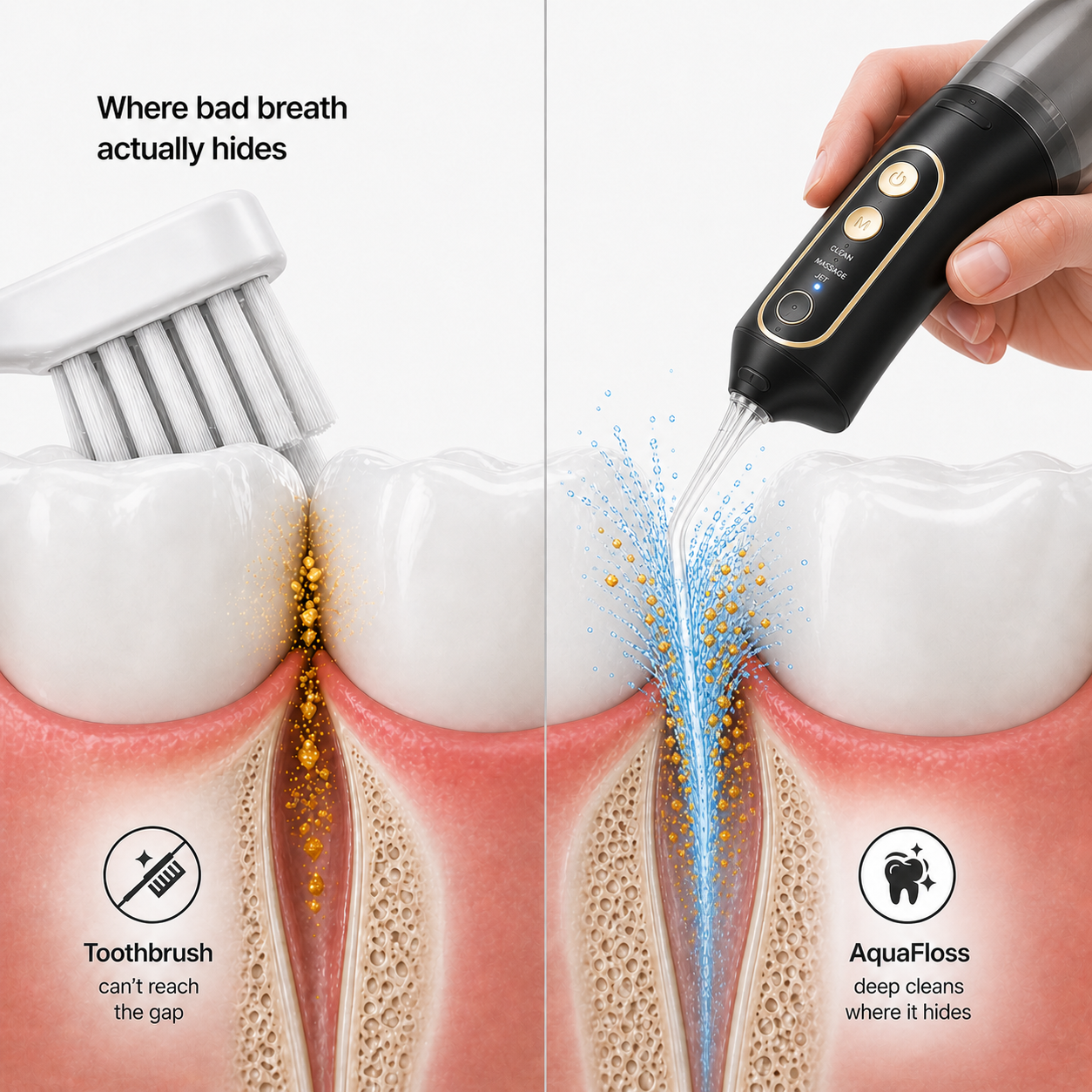 AquaFloss™ Cordless Water Flosser