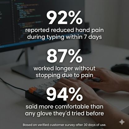 HandEase™ Fingerless Compression Gloves for Joint Pain Relief