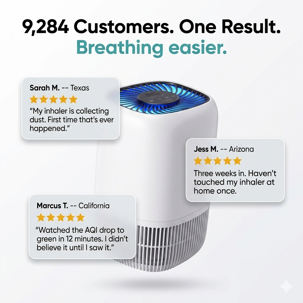 FreshBreathe™ Air Cleaner Home Purifier