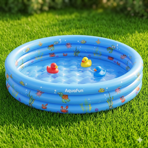 AquaFun™ Inflatable Kiddie Pool