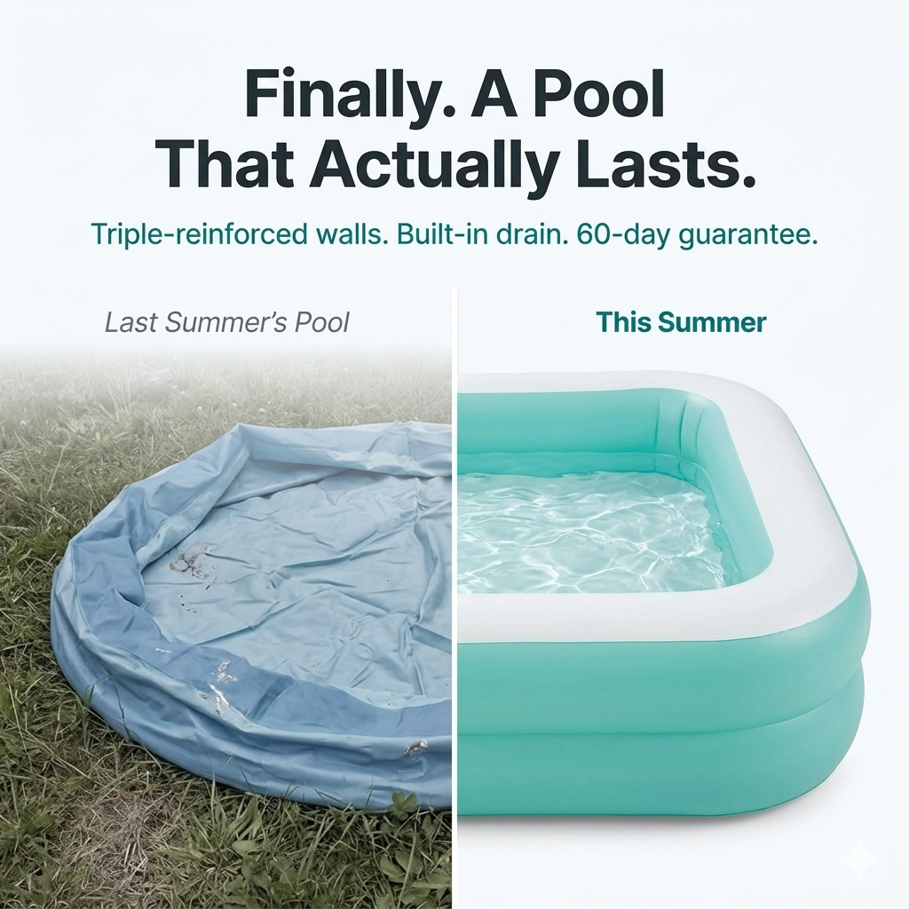 MegaSplash™ Inflatable Blow up Pool