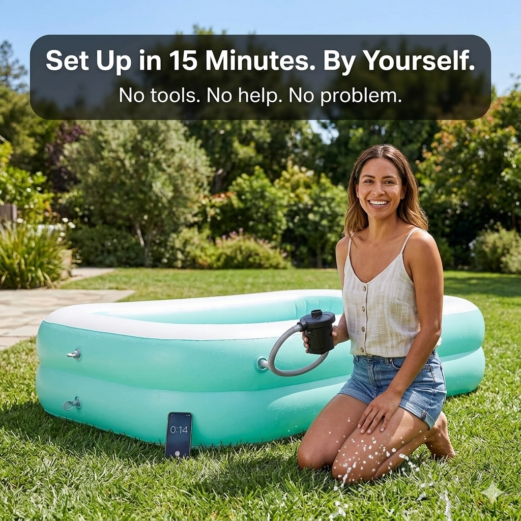 MegaSplash™ Inflatable Blow up Pool