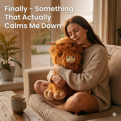 CuddleCalm™ Weighted Plush Stuffed Animal