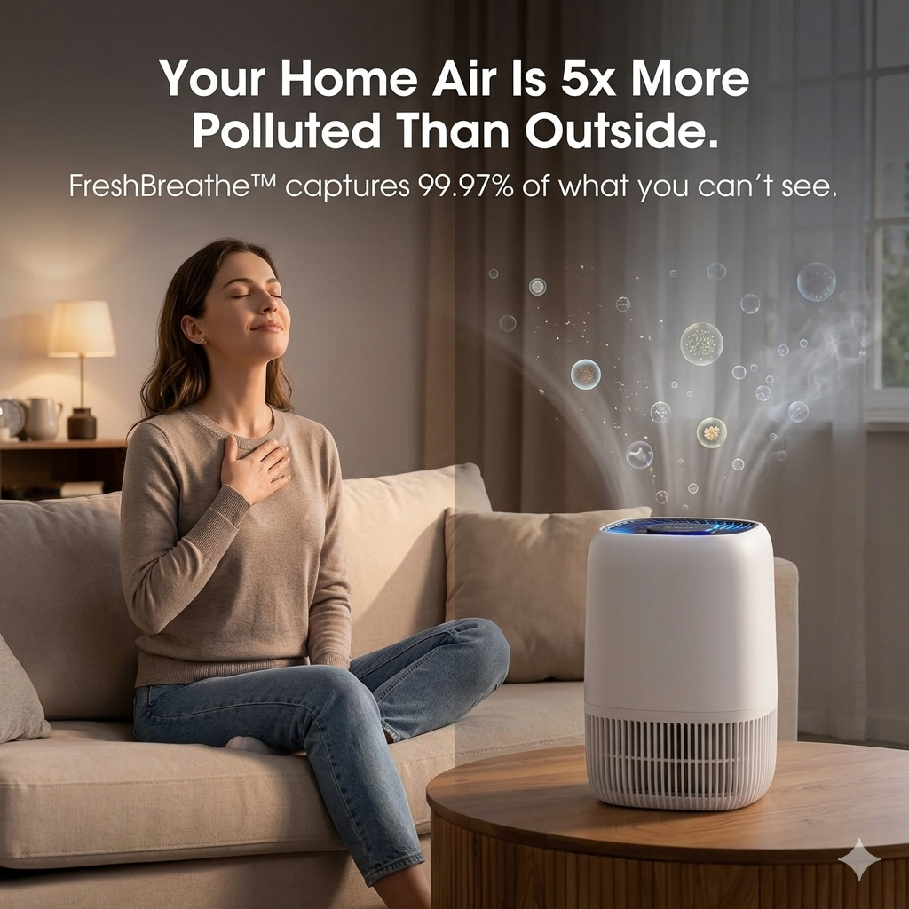 FreshBreathe™ Air Cleaner Home Purifier