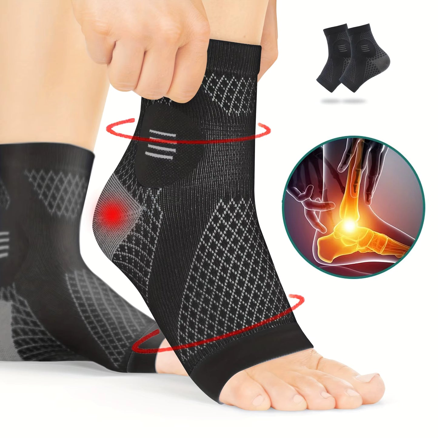 FootGuard™ Lace Up Ankle Brace