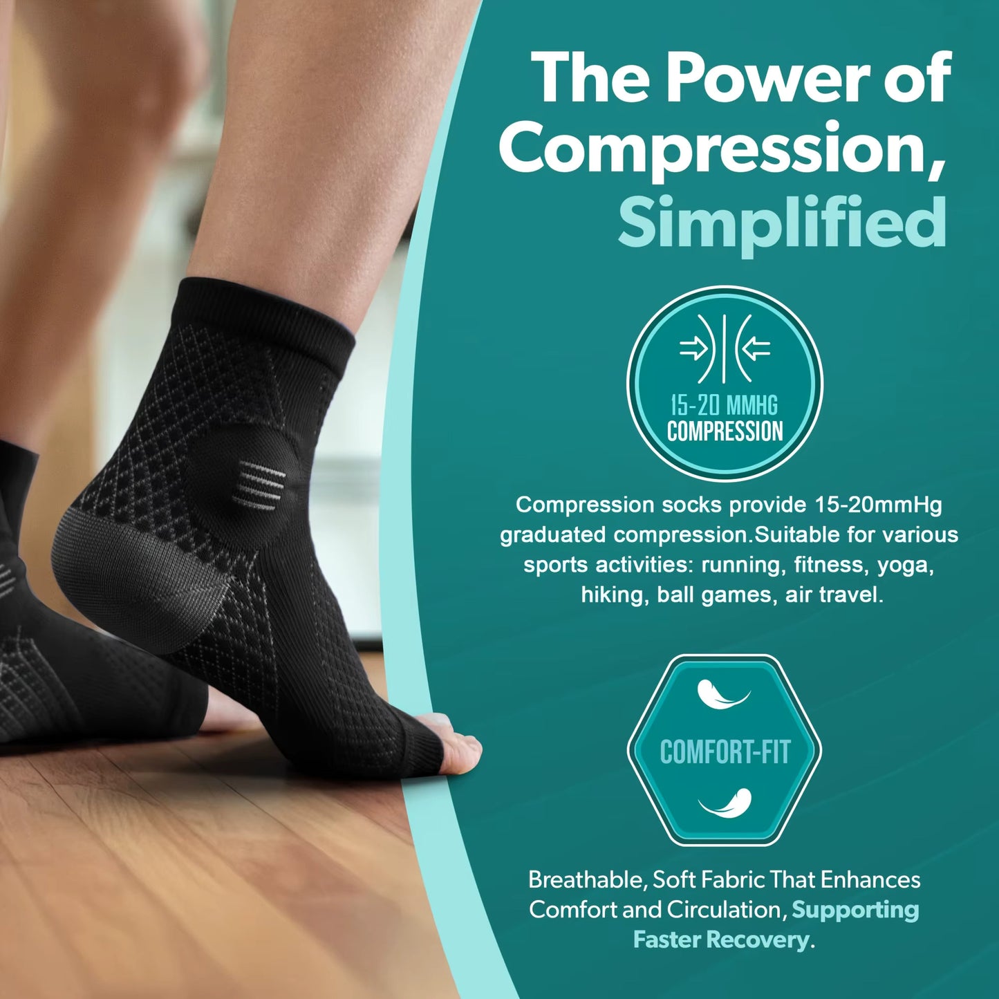 FootGuard™ Lace Up Ankle Brace